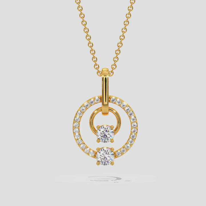 Modern solitaire jewelry